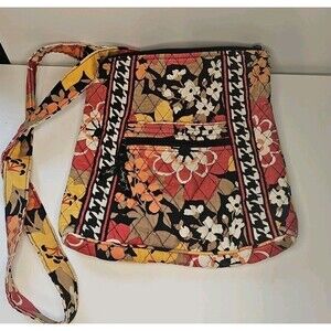 Vera Bradley Bittersweet Crossbody Shoulder Bag Boho Quilted Hipster Purse